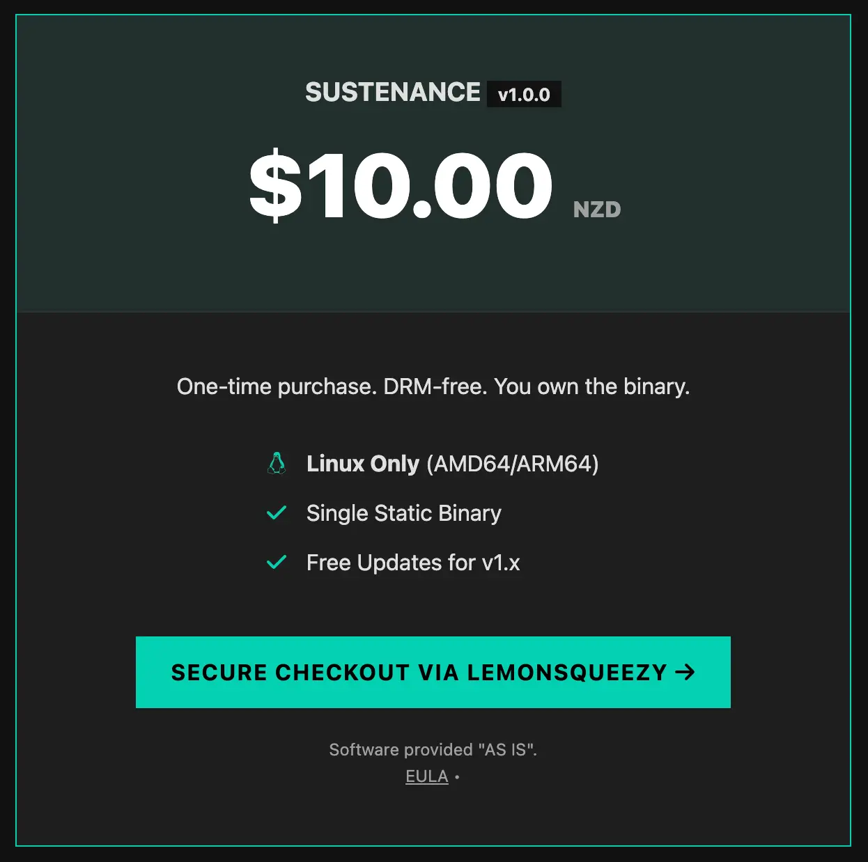 Screenshot 4 of Sustenance