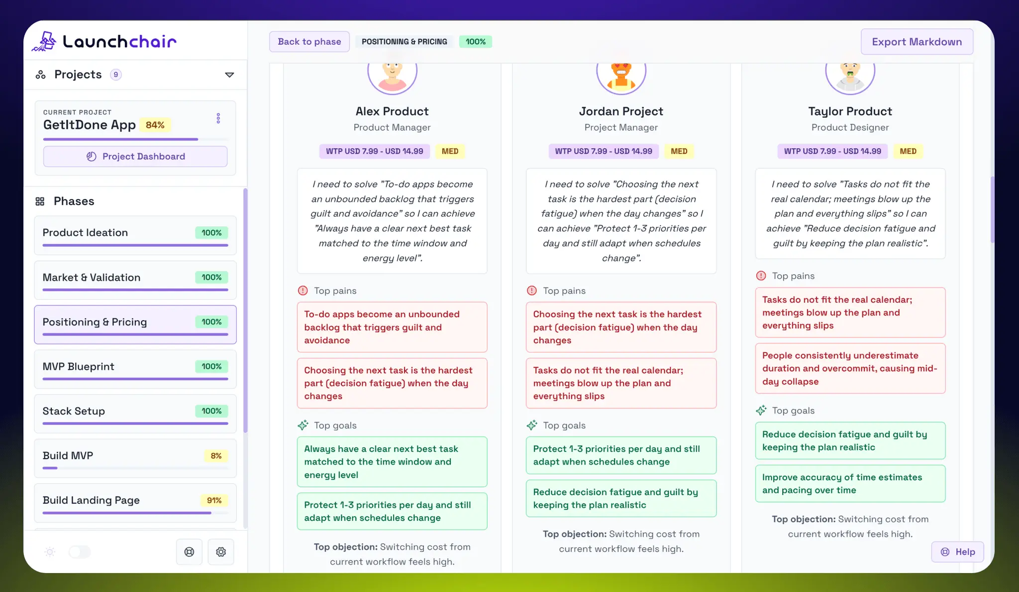Screenshot 4 of LaunchChair