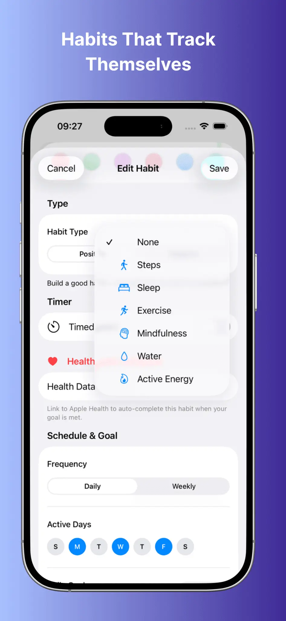 Screenshot 2 of Stepwise - Habit Tracker