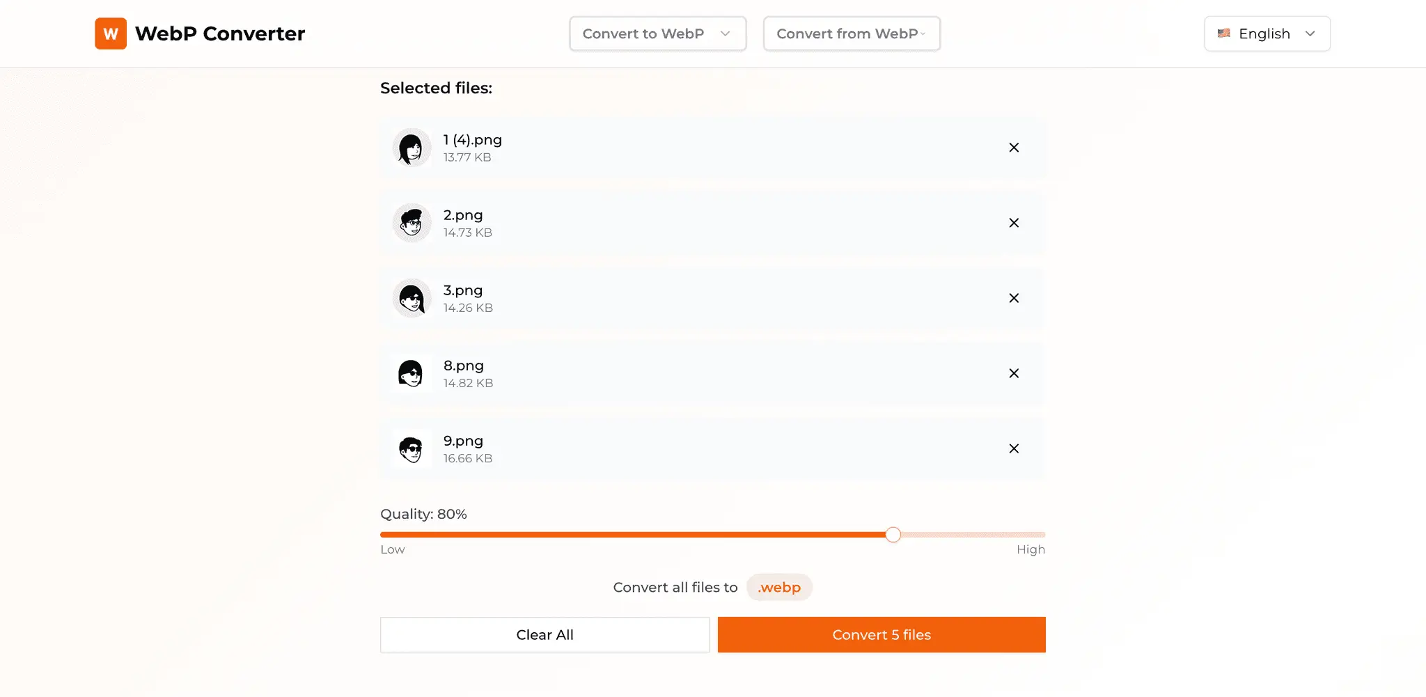 Screenshot 2 of Webp Converter