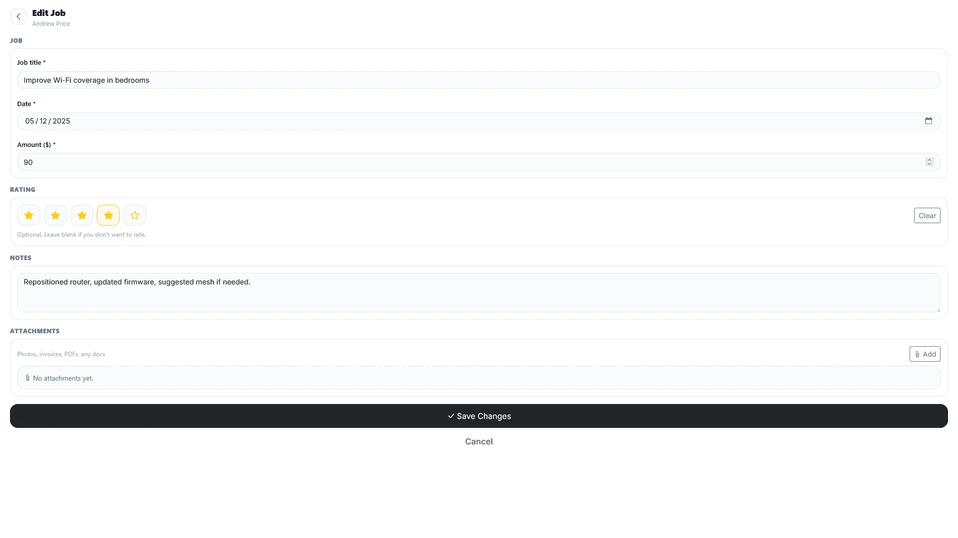 Screenshot 2 of WhoFixedIt