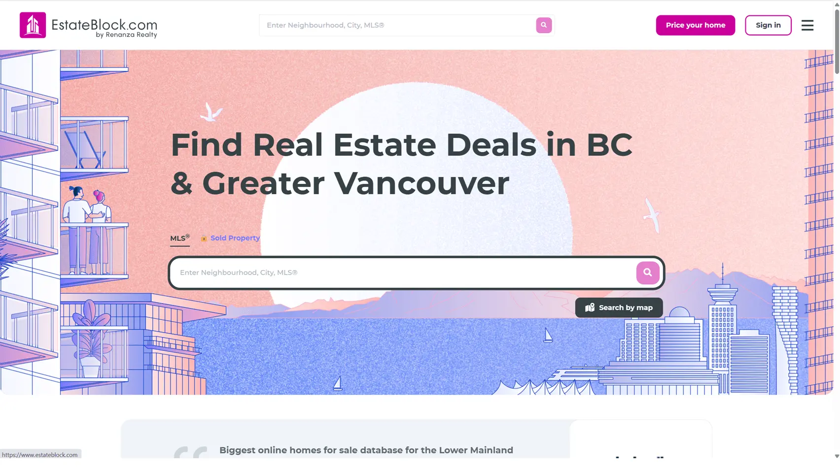 Screenshot 2 of Estateblock.com