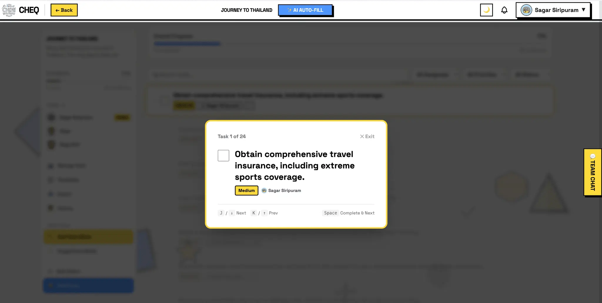 Screenshot 1 of Cheq