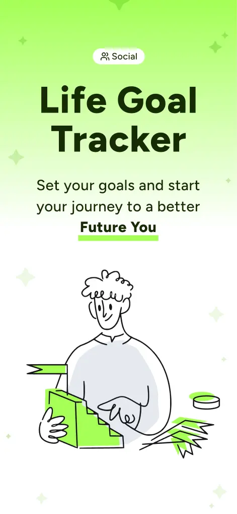 Screenshot 1 of Future You: Life Goal Tracker