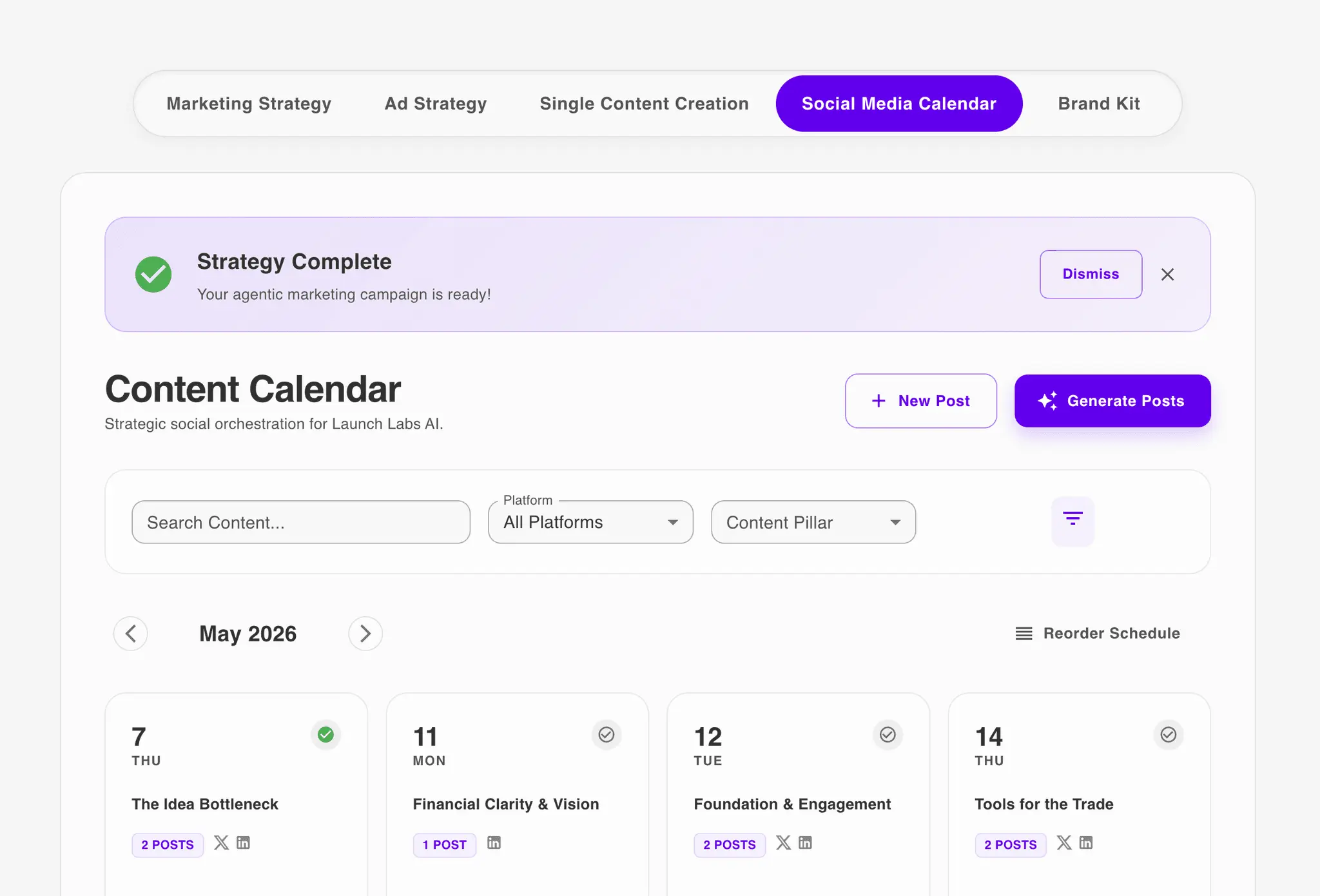 Screenshot 3 of Launch Labs AI