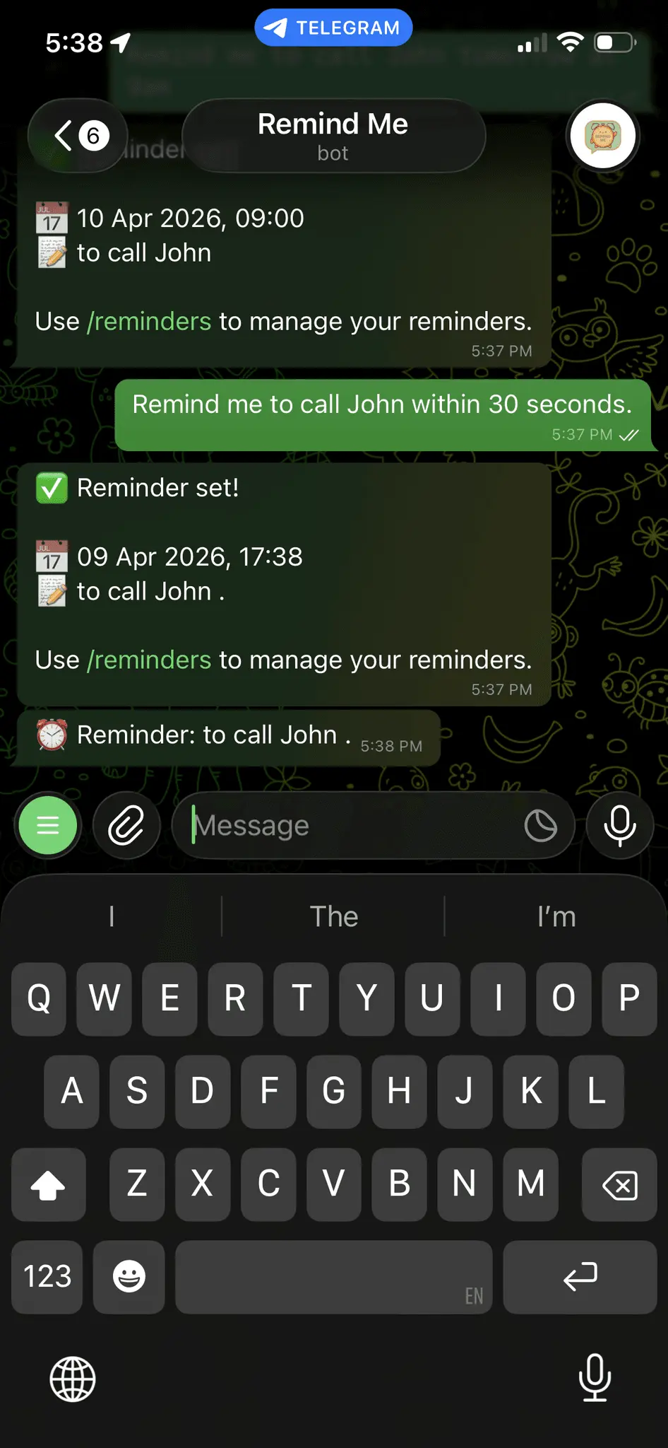 Screenshot 6 of Remind Me