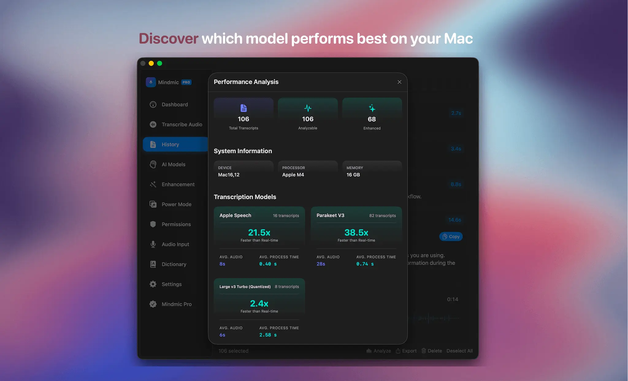 Screenshot 7 of MindMic — macOS voice-to-text 