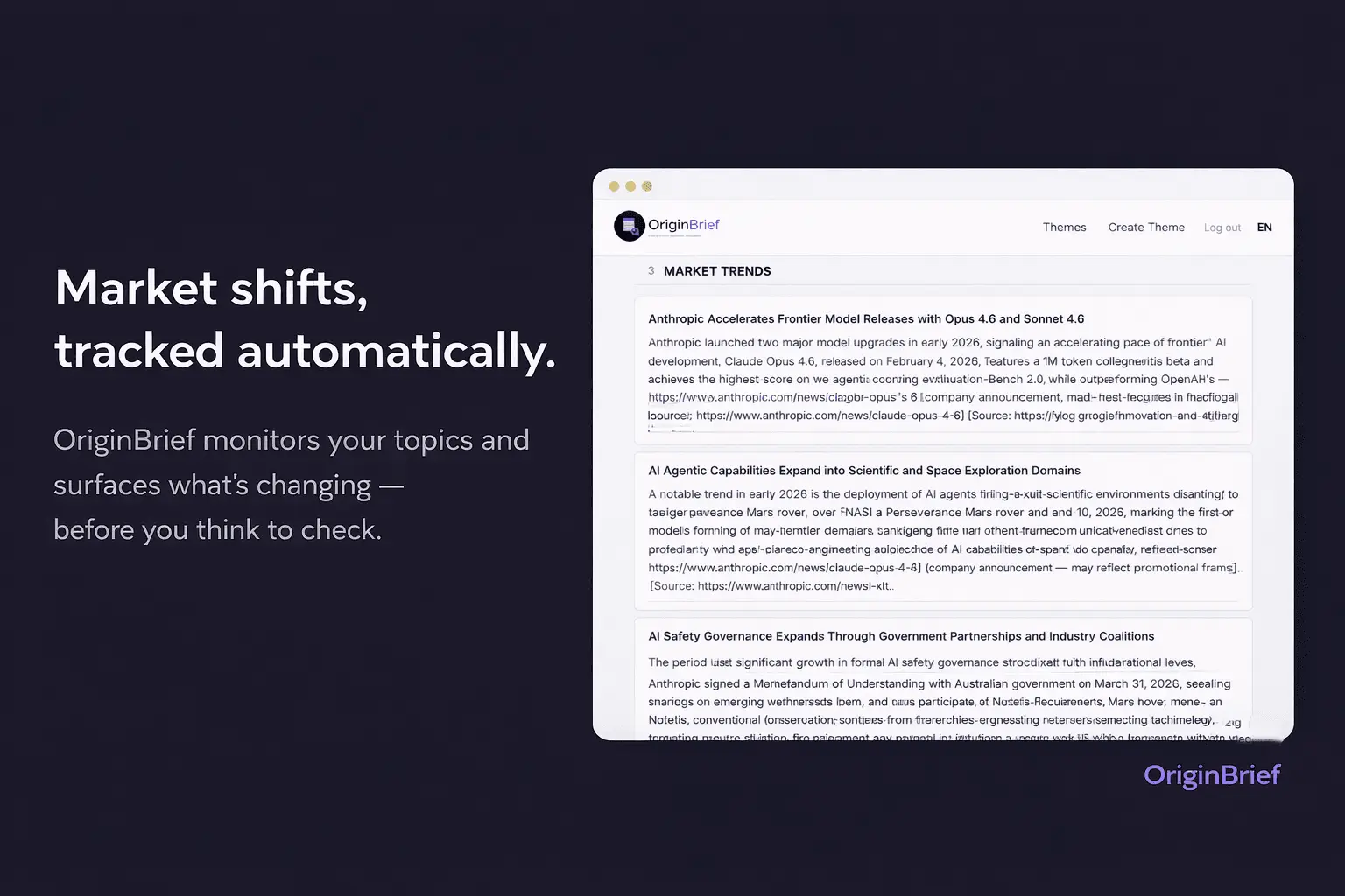 Screenshot 5 of OriginBrief