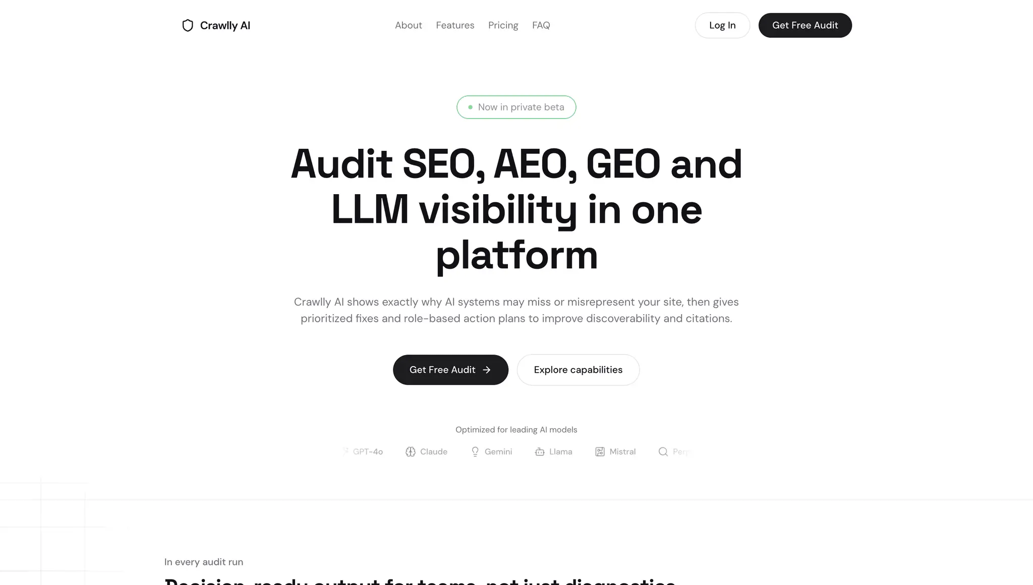 Screenshot 1 of Crawlly AI