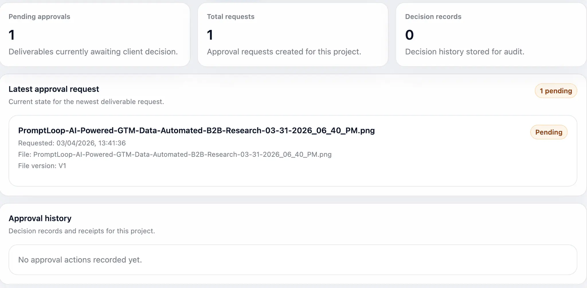 Screenshot 3 of ClientProof