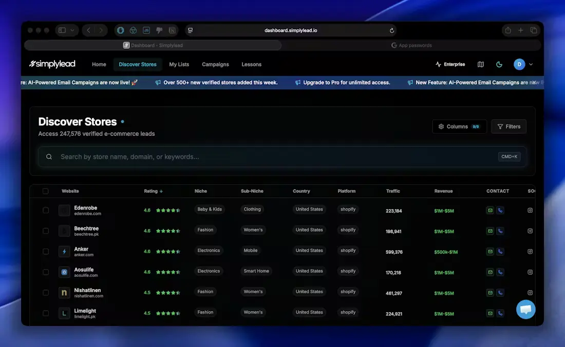 Screenshot 1 of SimplyLead