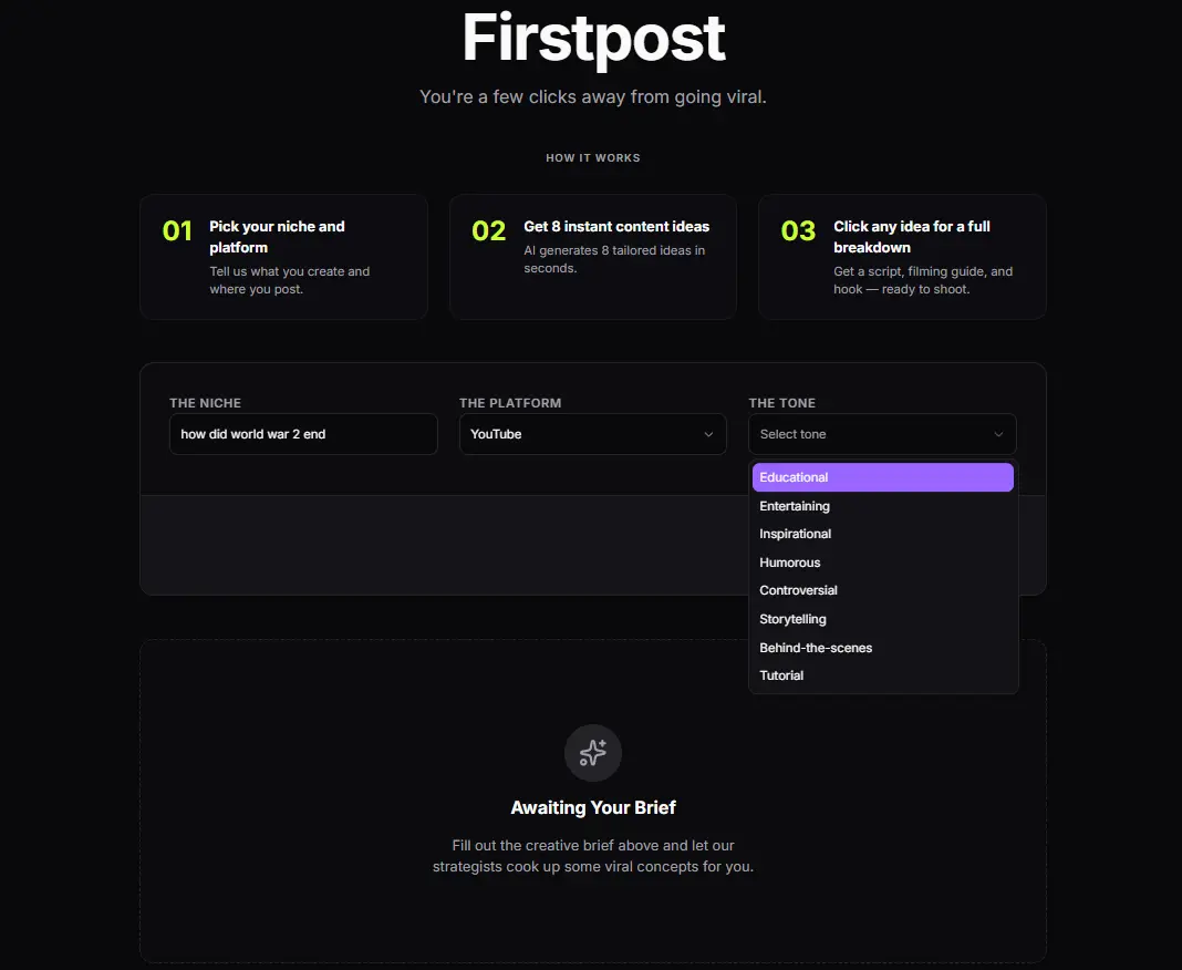Screenshot 1 of Firstpost