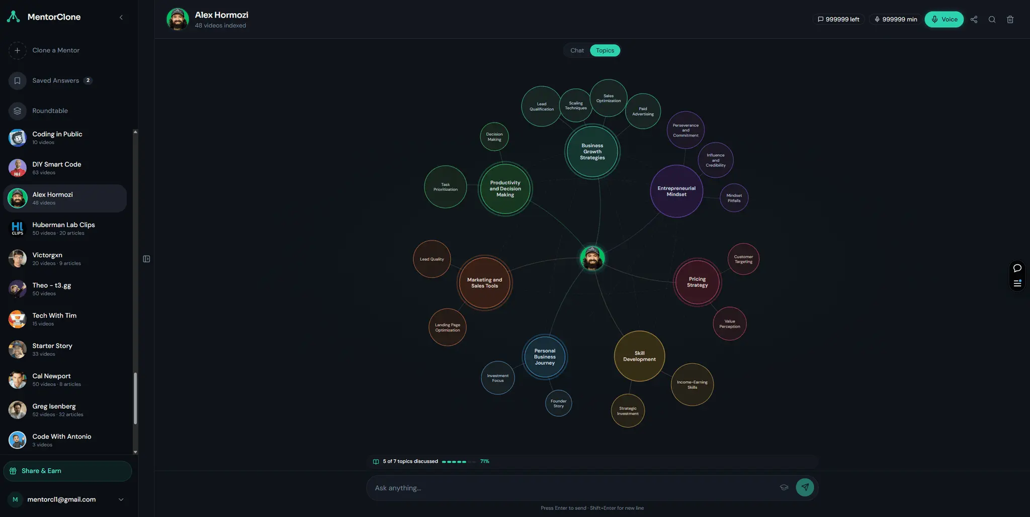Screenshot 7 of MentorClone