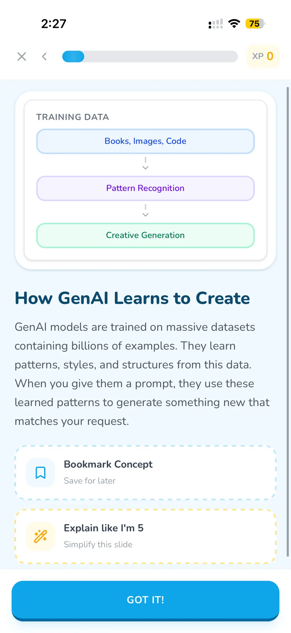 Screenshot 2 of Pawsitive AI Learning