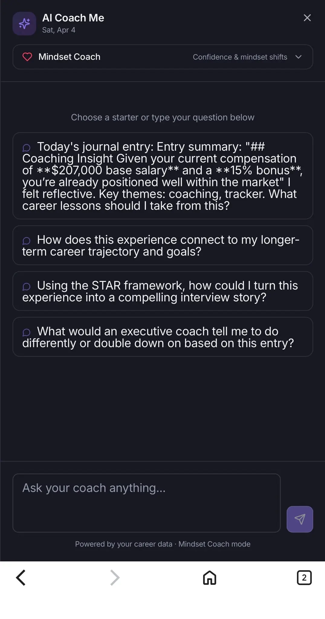 Screenshot 2 of ChangeAgent360