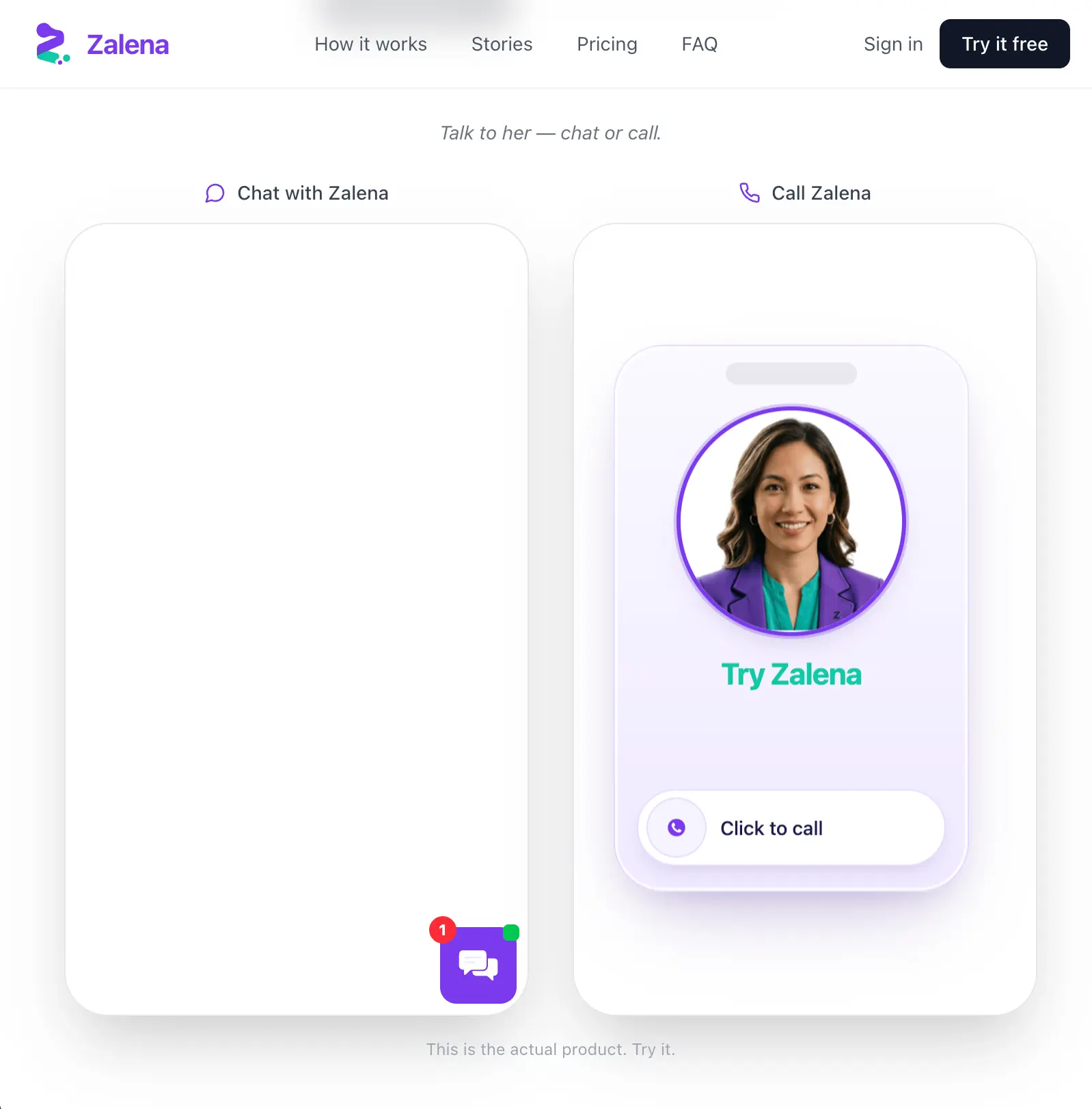 Screenshot 2 of Zalena AI