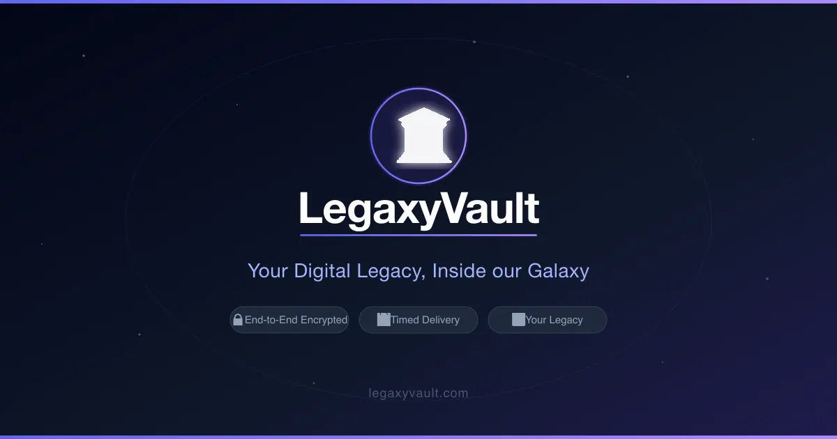 Screenshot 1 of LegaxyVault