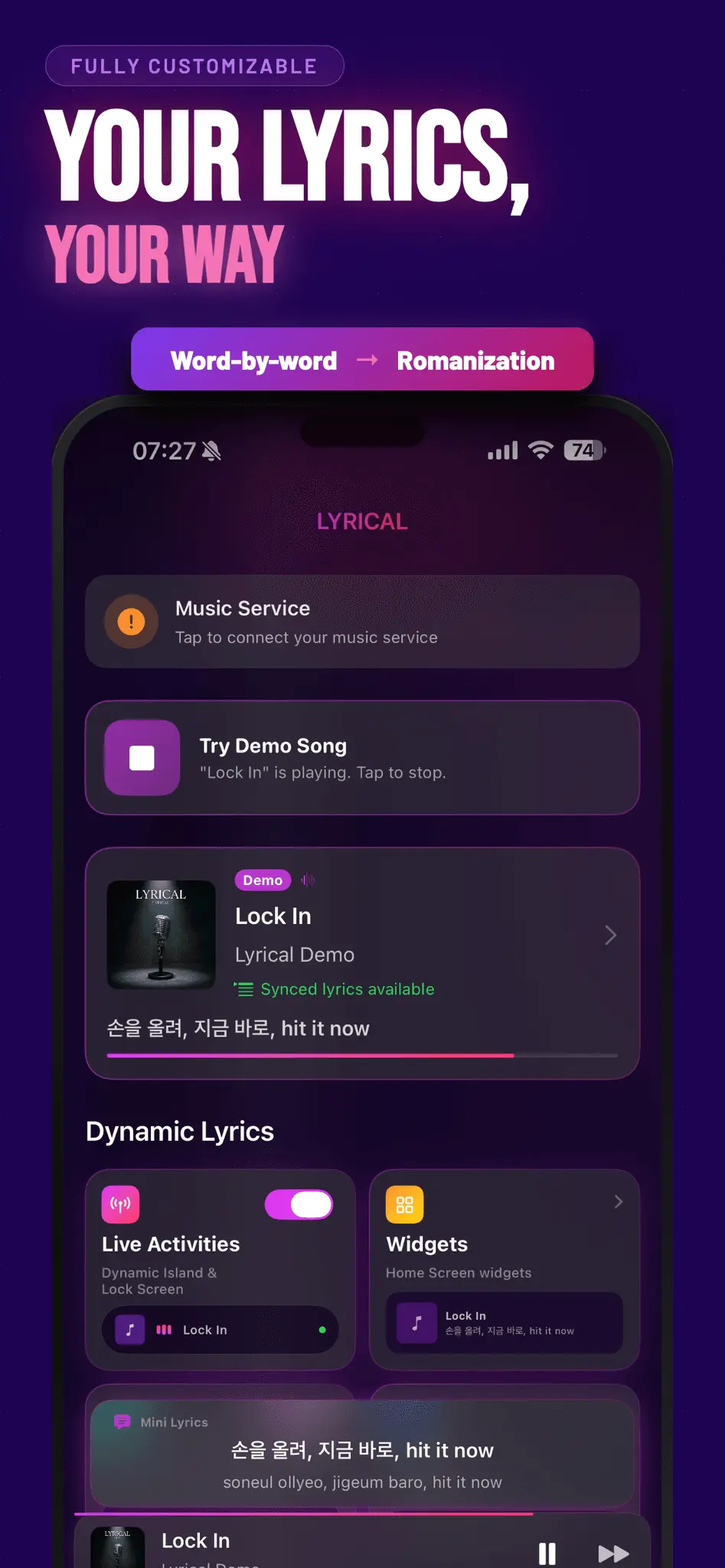 Screenshot 8 of Lyrical