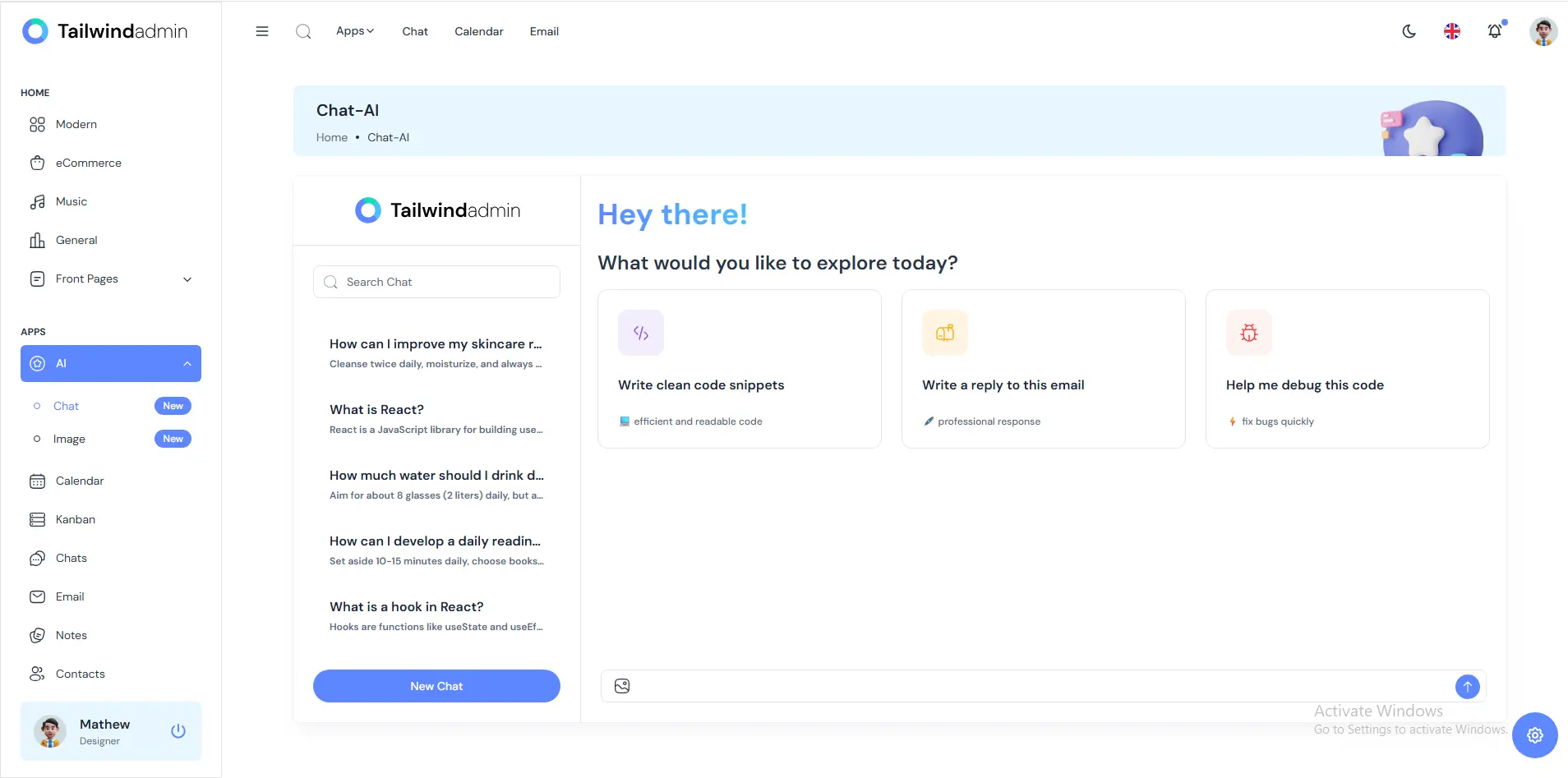 Screenshot 9 of Tailwindadmin