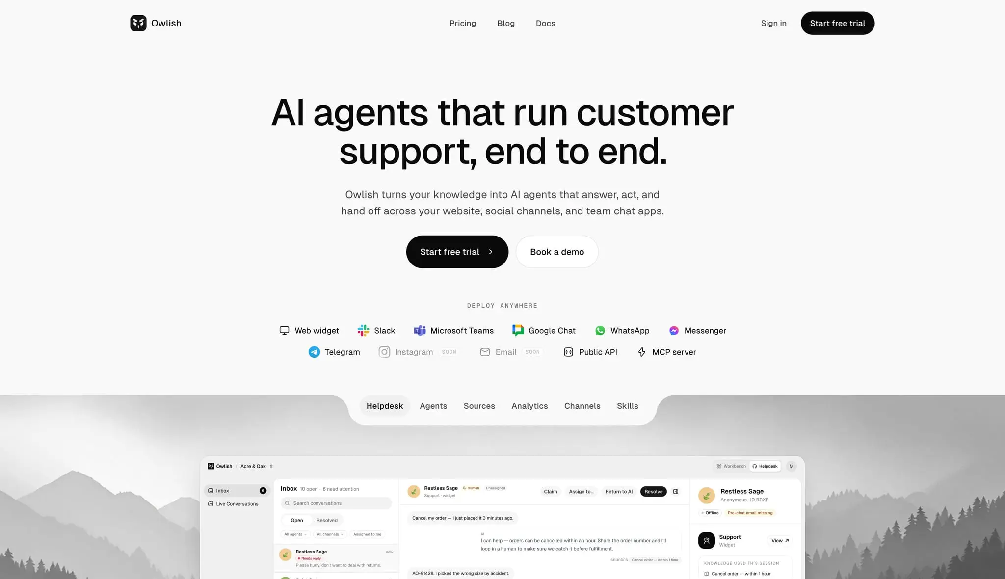 Screenshot 1 of Owlish