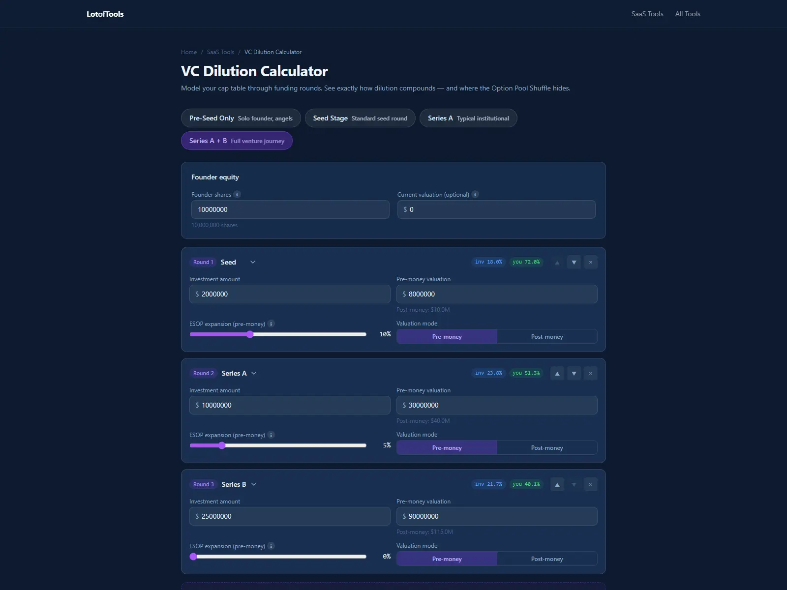 Screenshot 2 of LotofTools