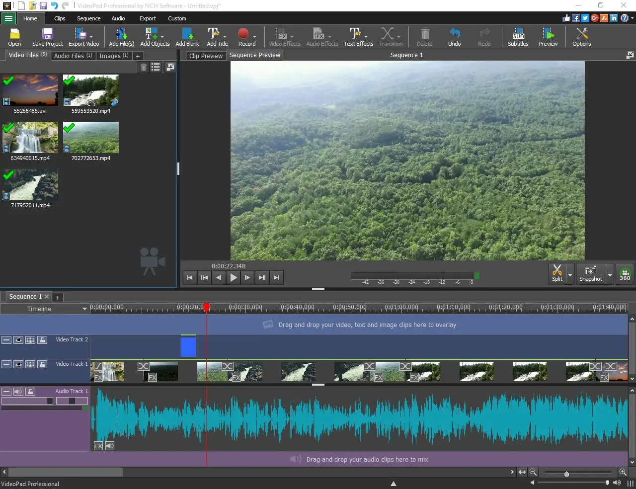 Screenshot 3 of VideoPad Video Editor