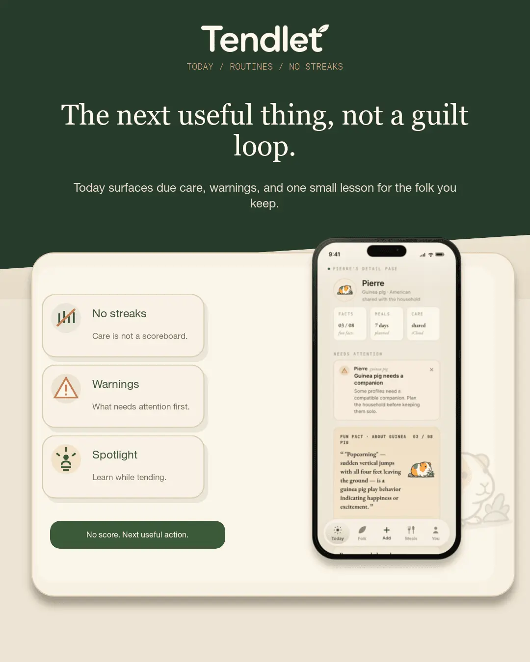 Screenshot 1 of Tendlet
