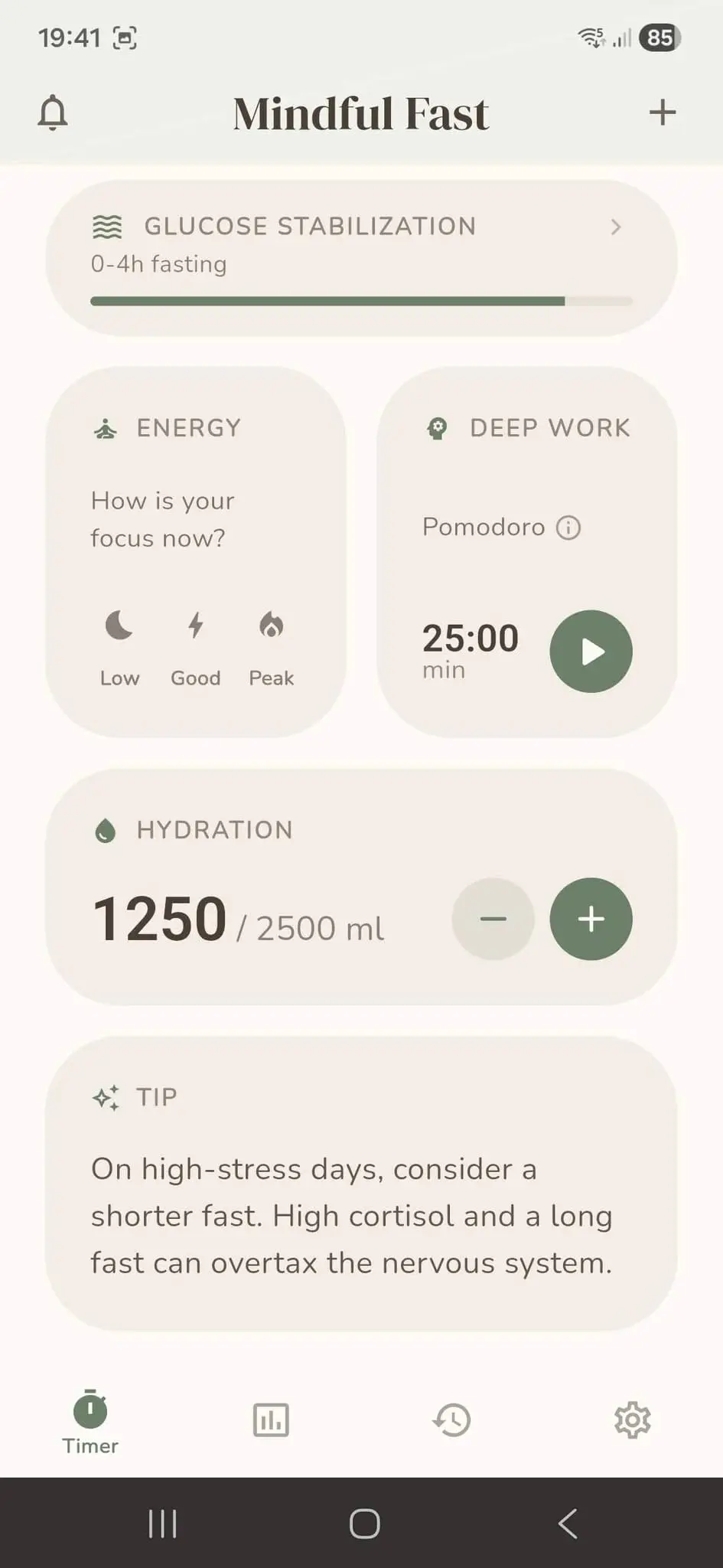 Screenshot 3 of Focus Fasting