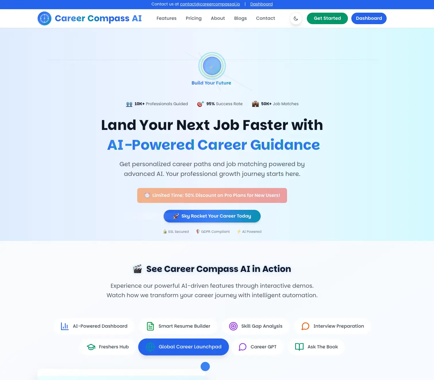 Screenshot 3 of Career Compass AI