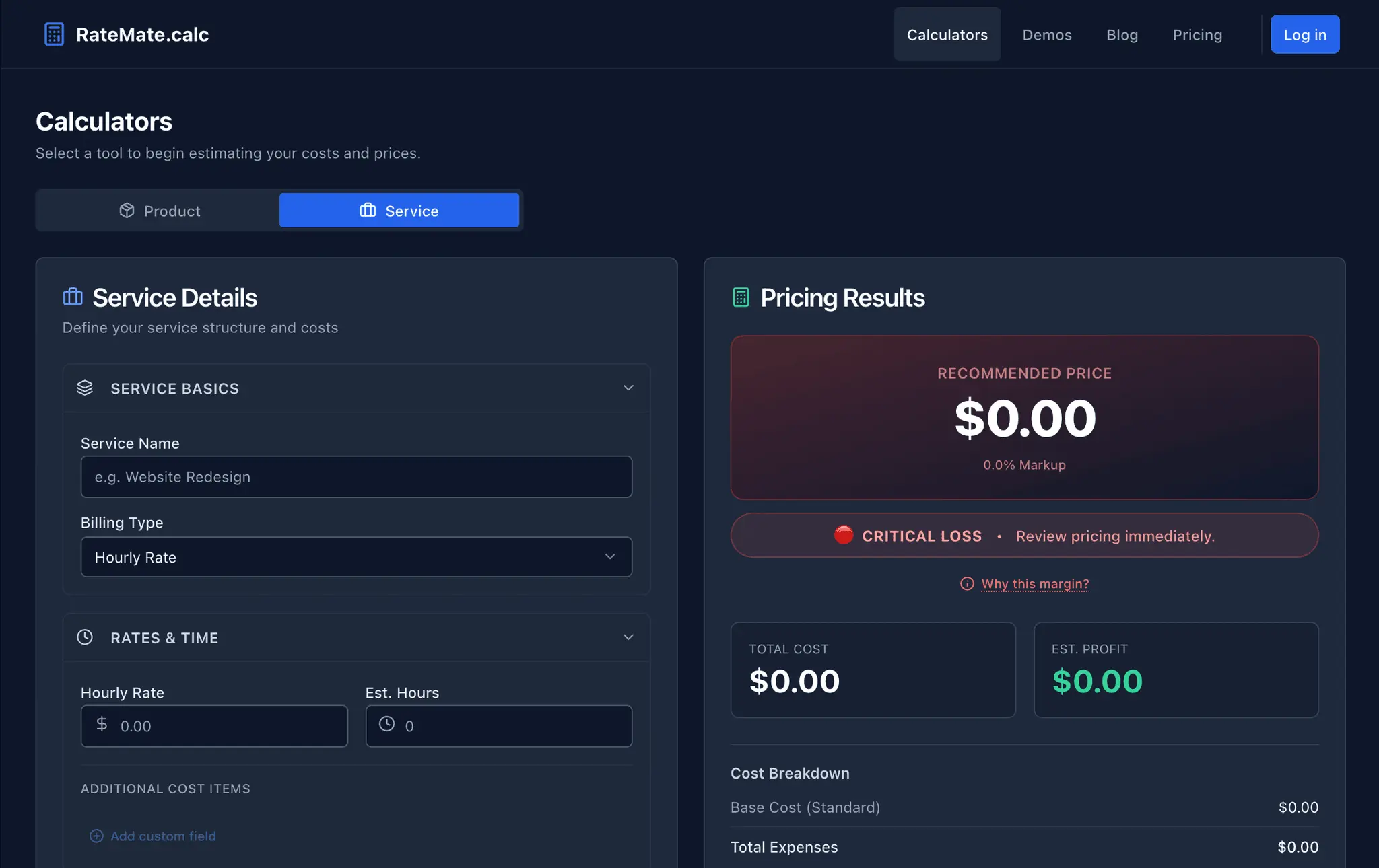 Screenshot 2 of RateMate.calc