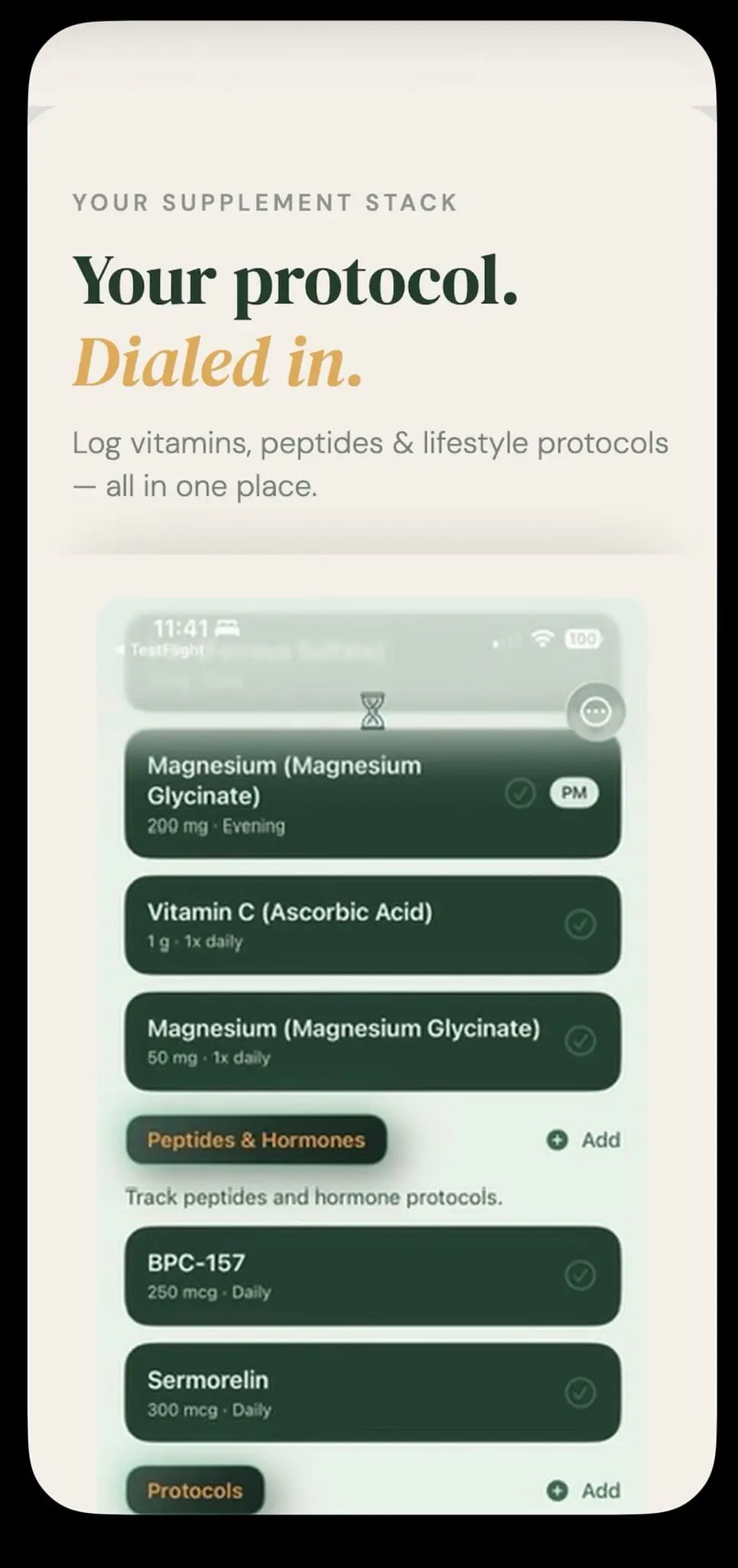 Screenshot 1 of Micros Tracker