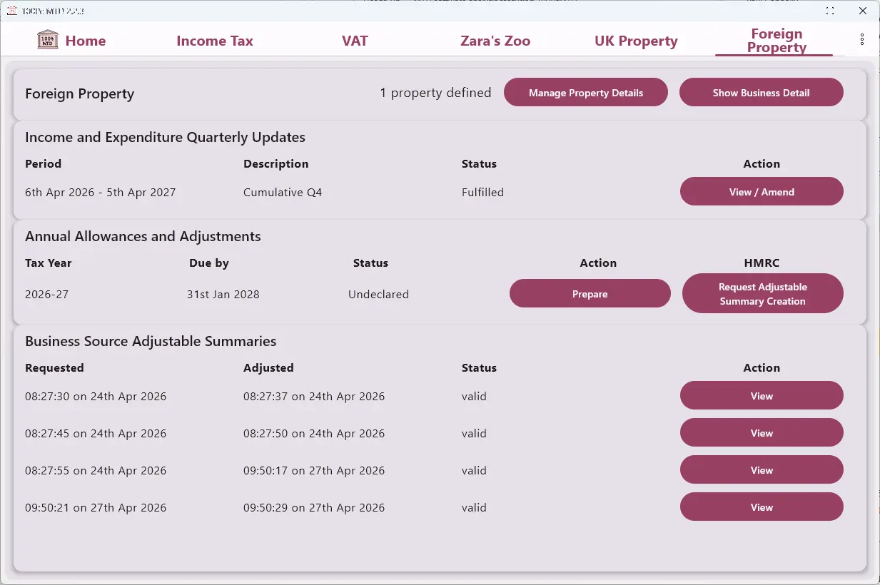 Screenshot 3 of Best MTD Income Tax Bridging Software UK