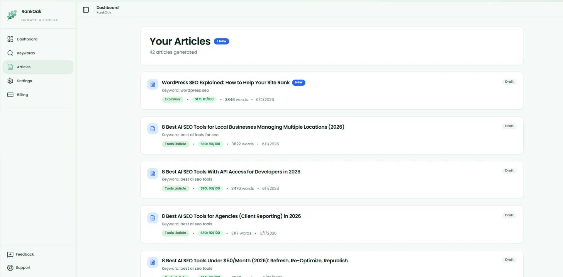 Screenshot 3 of RankOak