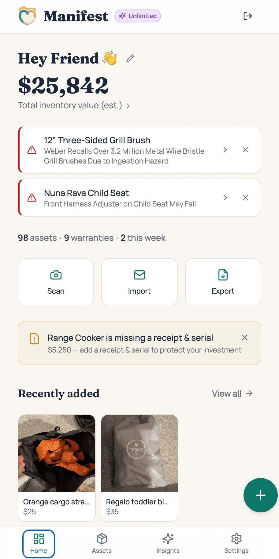 Screenshot 2 of Manifest