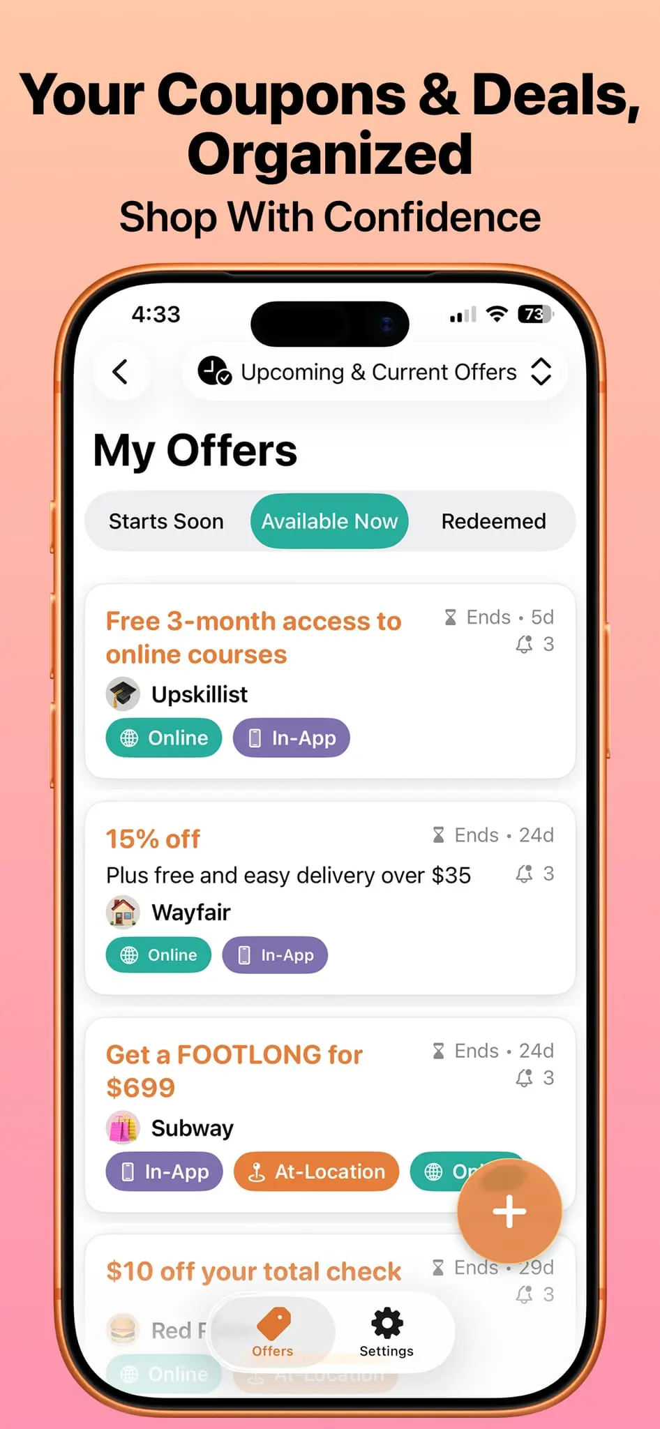 Screenshot 3 of Coupon Cue