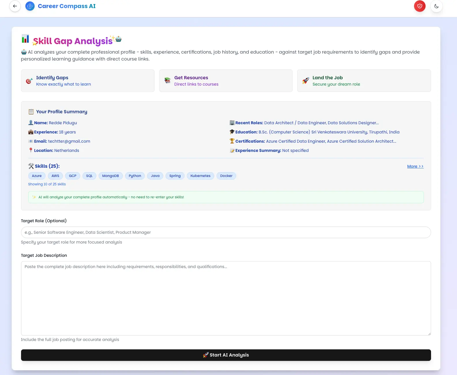 Screenshot 8 of Career Compass AI