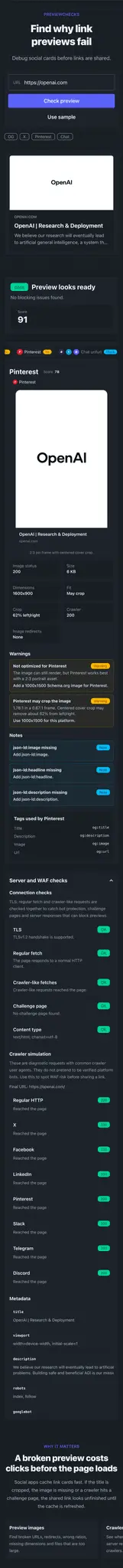 Screenshot 3 of PreviewChecks