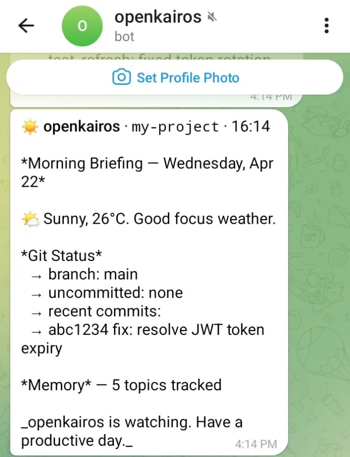 Screenshot 2 of openkairos