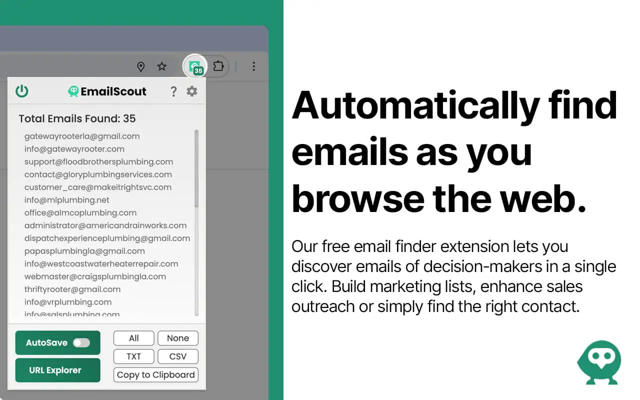 Screenshot 2 of EmailScout.io