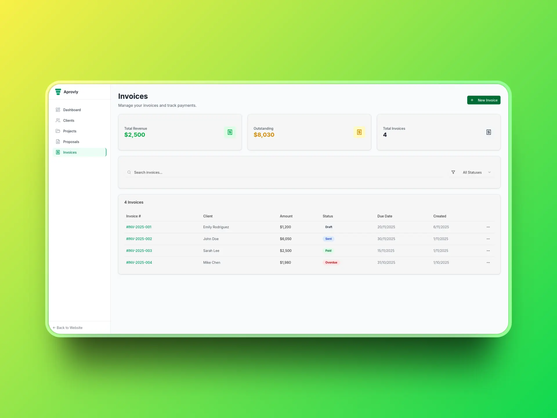 Screenshot 6 of Aprovly