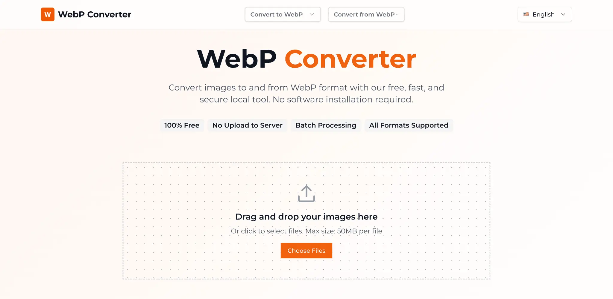 Screenshot 1 of Webp Converter