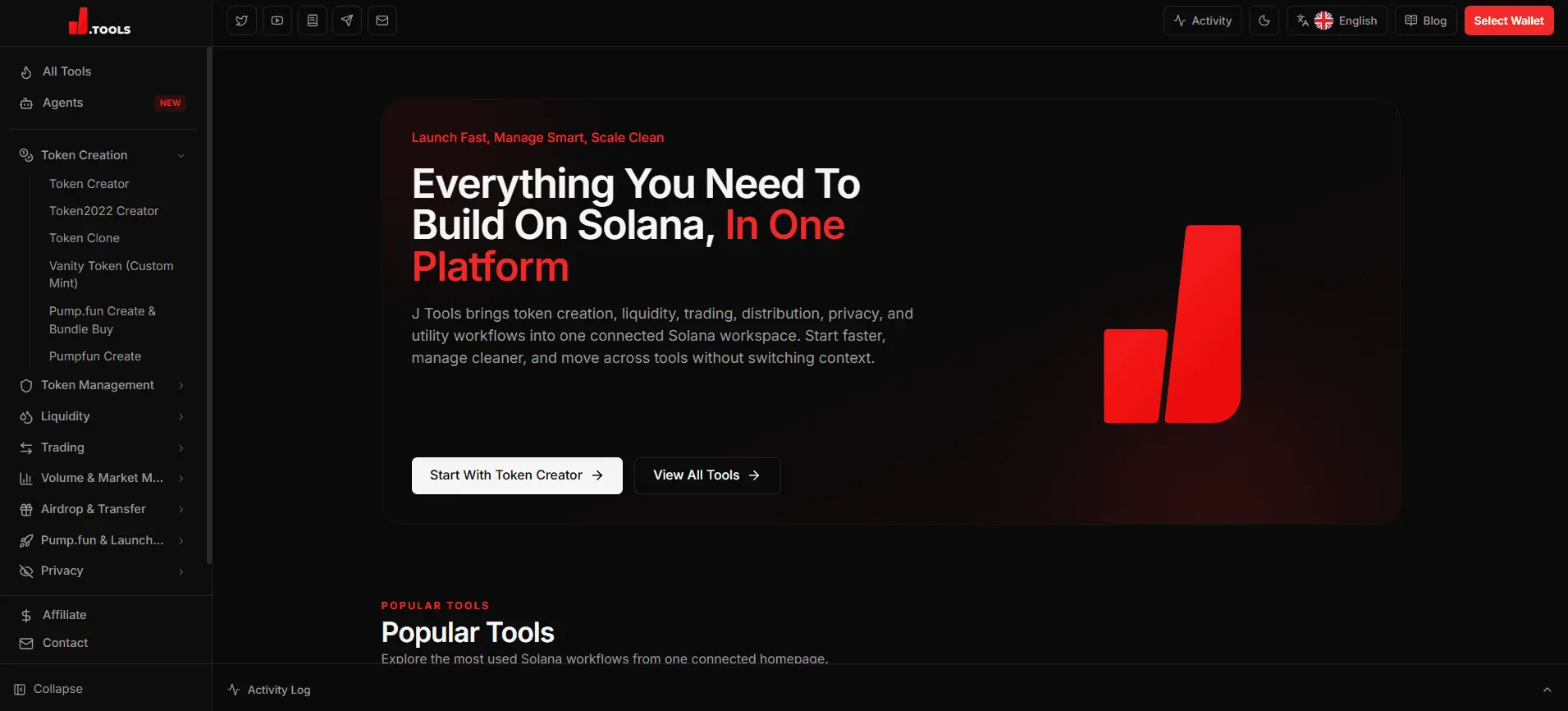 Screenshot 1 of J Tools