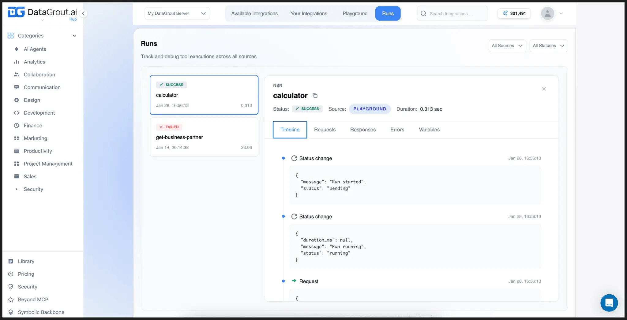 Screenshot 5 of DataGrout