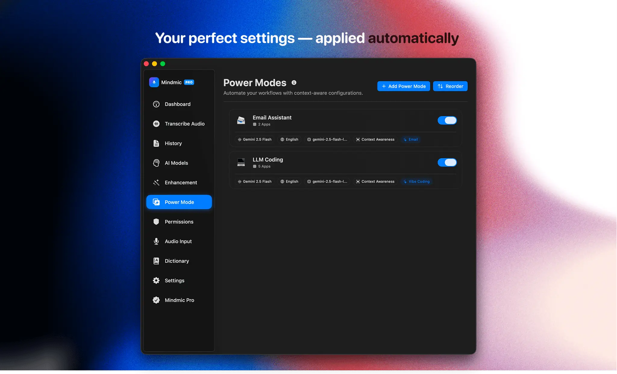 Screenshot 8 of MindMic — macOS voice-to-text 