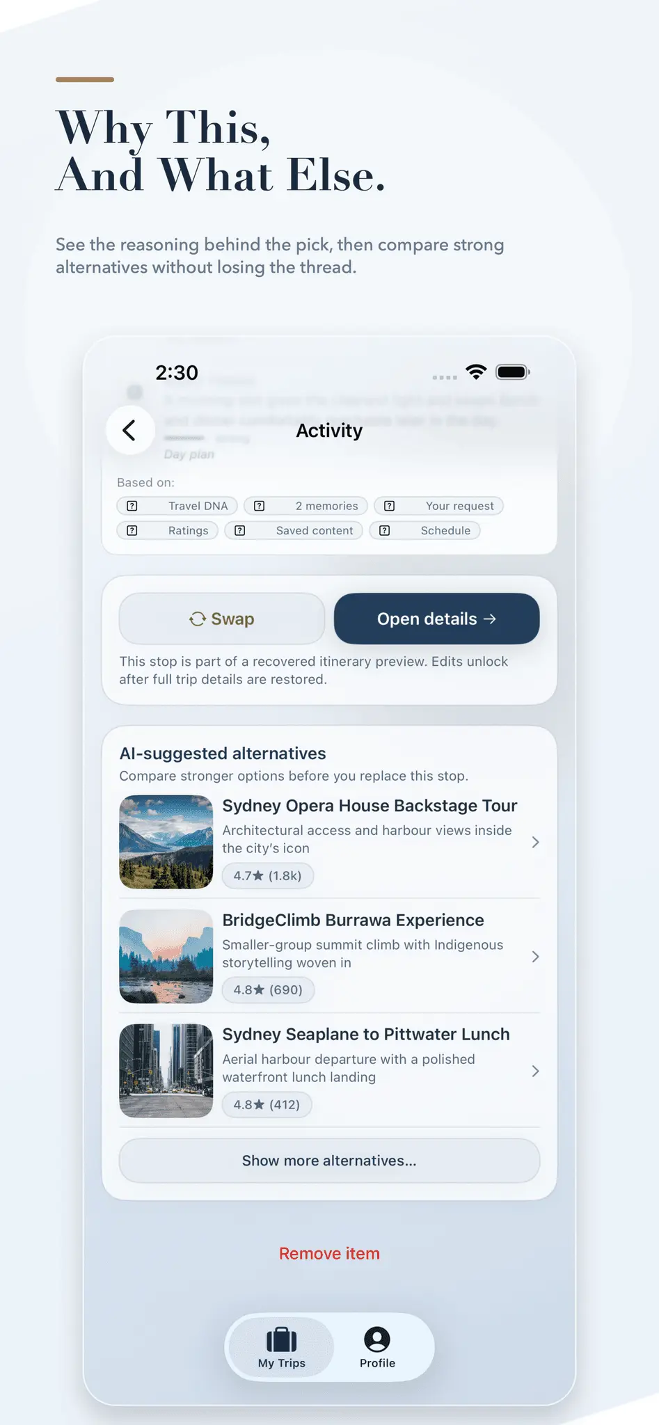Screenshot 7 of Waypoint: AI Trip Planner