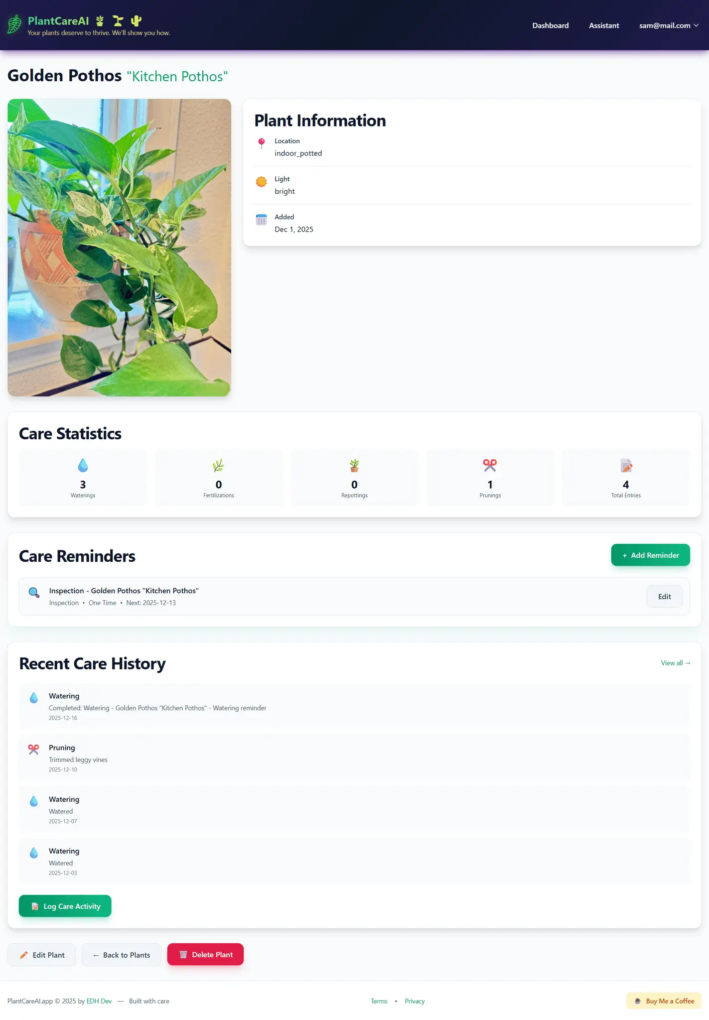 Screenshot 10 of PlantCareAI