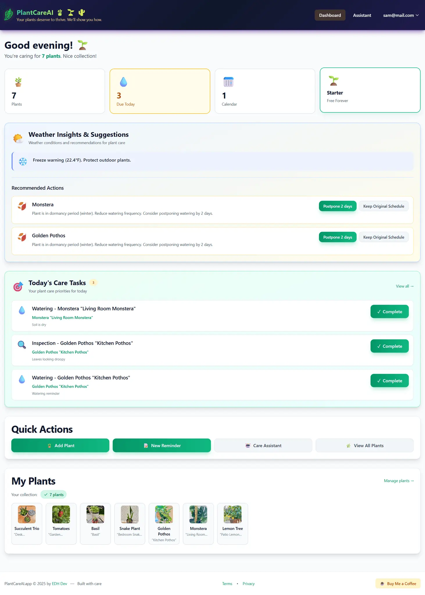 Screenshot 4 of PlantCareAI