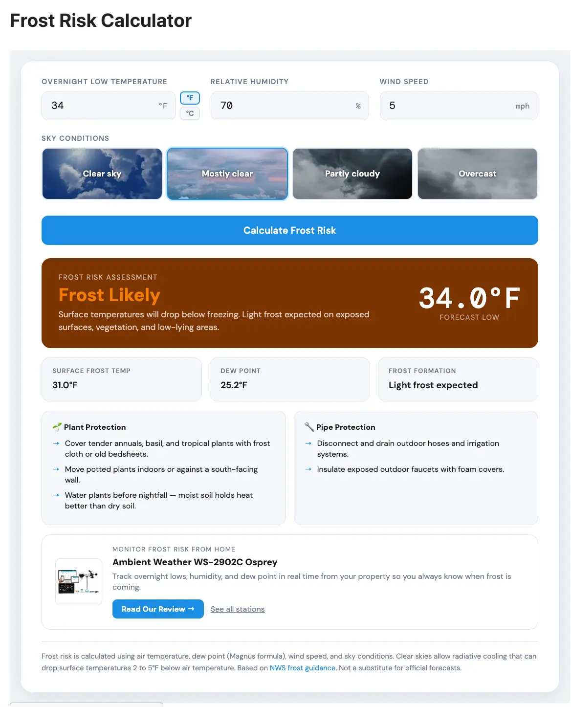 Screenshot 1 of Weather Tool Suite