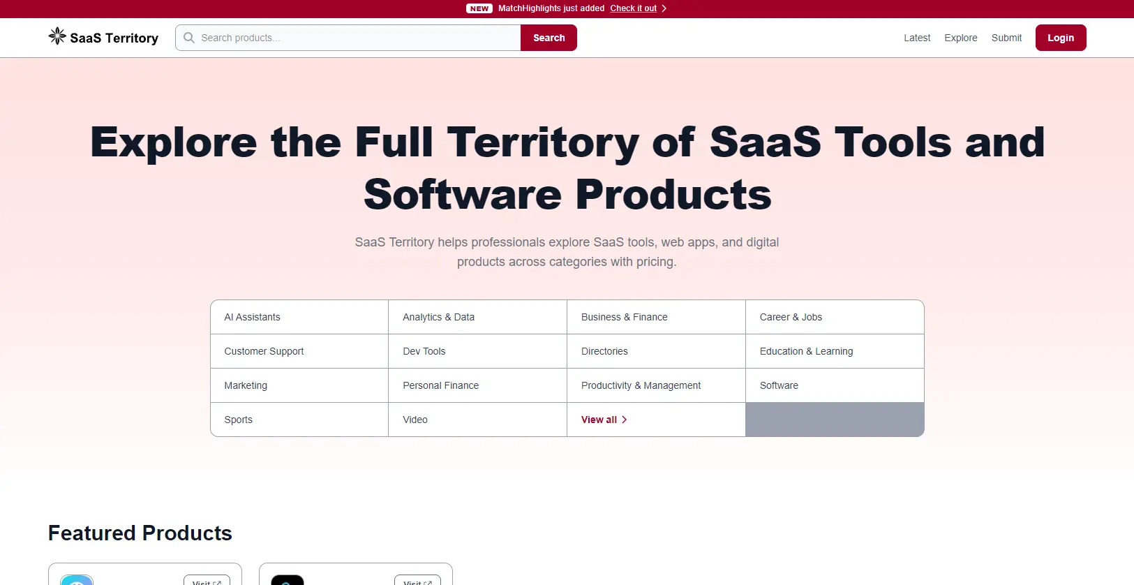 Screenshot 1 of SaaS Territory