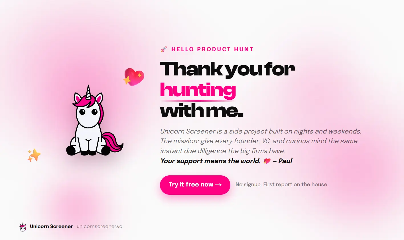 Screenshot 5 of Unicorn Screener